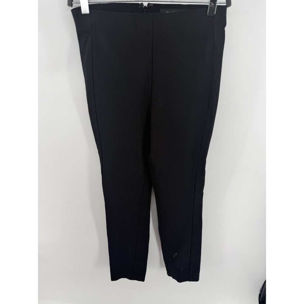 RAG & BONE Black Simone Stretch Elastic Waist Back Zip Slim Fit Pants Sz 6